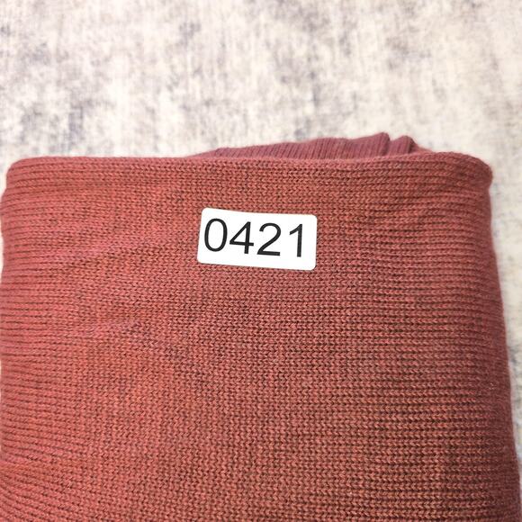 Shae Sweater Womens Medium Brick Red V Neck Stud Detail Pullover Top Everyday - Picture 8 of 9